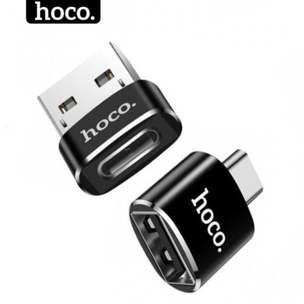 Đầu chuyển đổi usb sang type c HOCO - jack otg từ typec sang usb cho máy tính bảng điện thoại