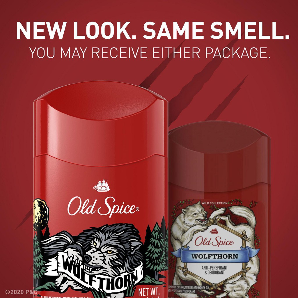 Sáp khử mùi Old Spice Wolfthorn 73g