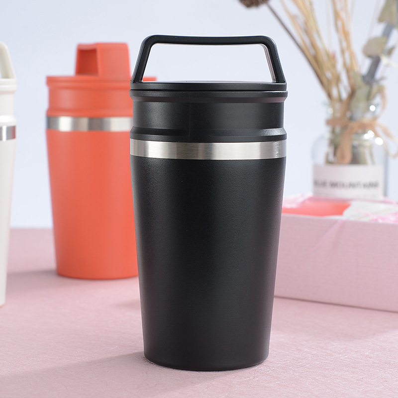 Cốc Cà Phê Giữ Nhiệt Nắp Travel Sáng Tạo INOX 304