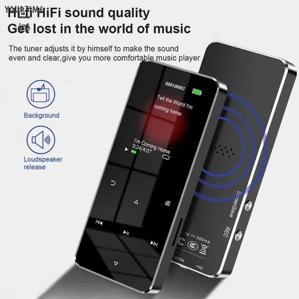 Máy Nghe Nhạc MP3 MP4 Màn Hình Cảm Ứng 1.8 "TFT Chất Lượng Cao