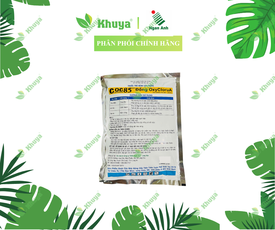 Thuốc trừ bệnh Curennox OC 85WG (Coc85 gói 1kg) Nấm Bệnh Cây Trồng