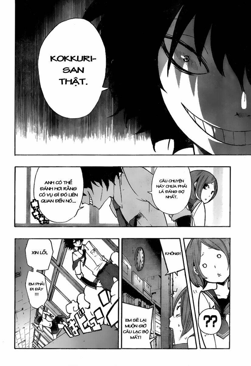 kiben gakuha, yotsuya senpai no kaidan chapter 9 18