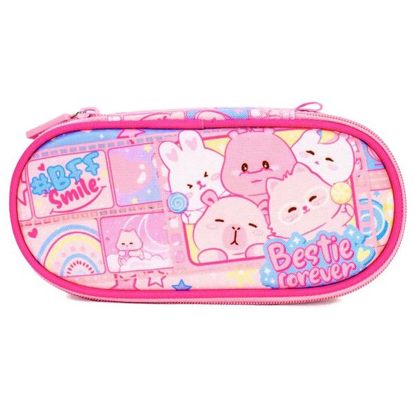 Bóp Viết Đa Năng Bestie Forever - Clever Hipp PH0206/PINK - Màu Hồng