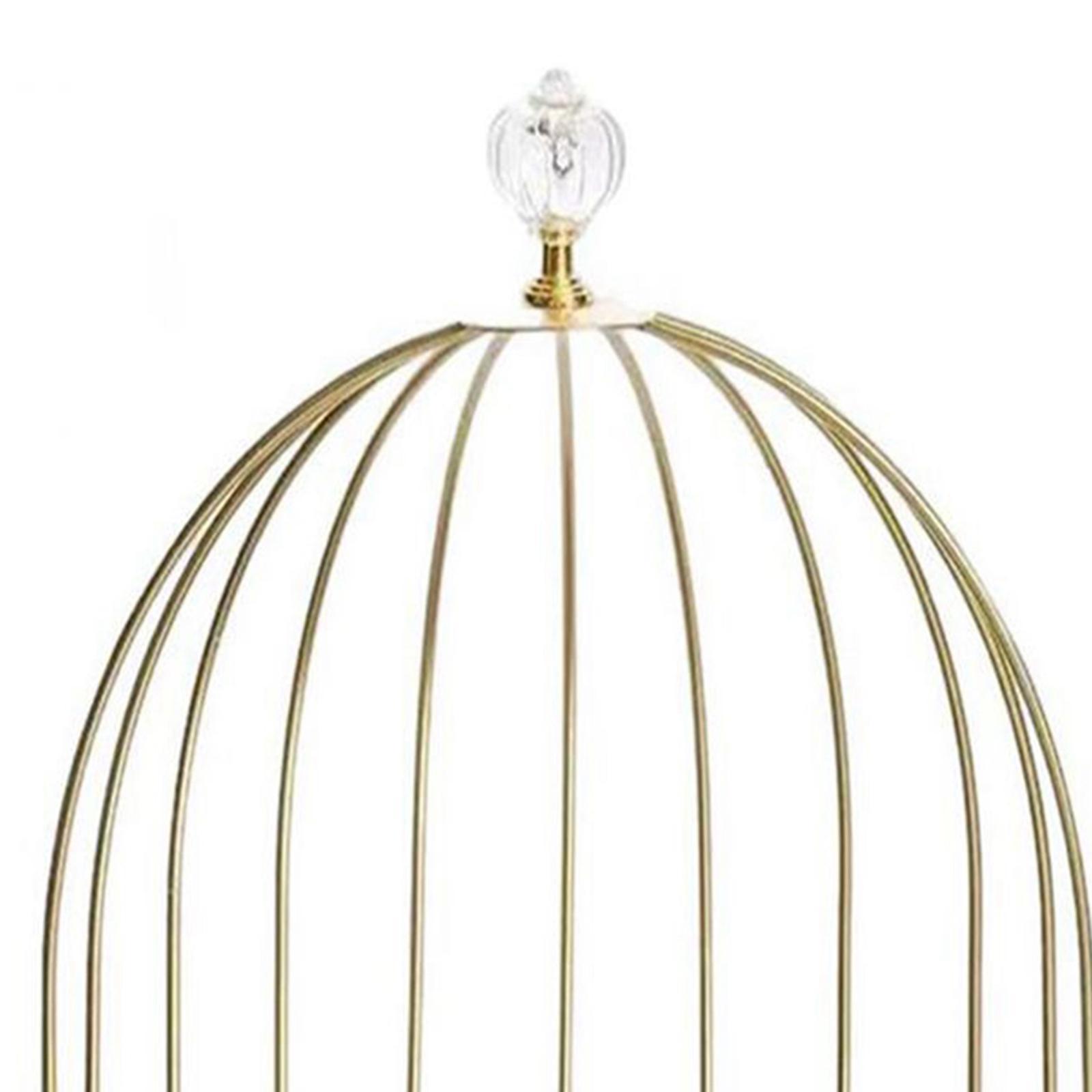 Bird Cage Makeup Organizer Bathroom Storage Rack Counter Vanity Tray Shelf