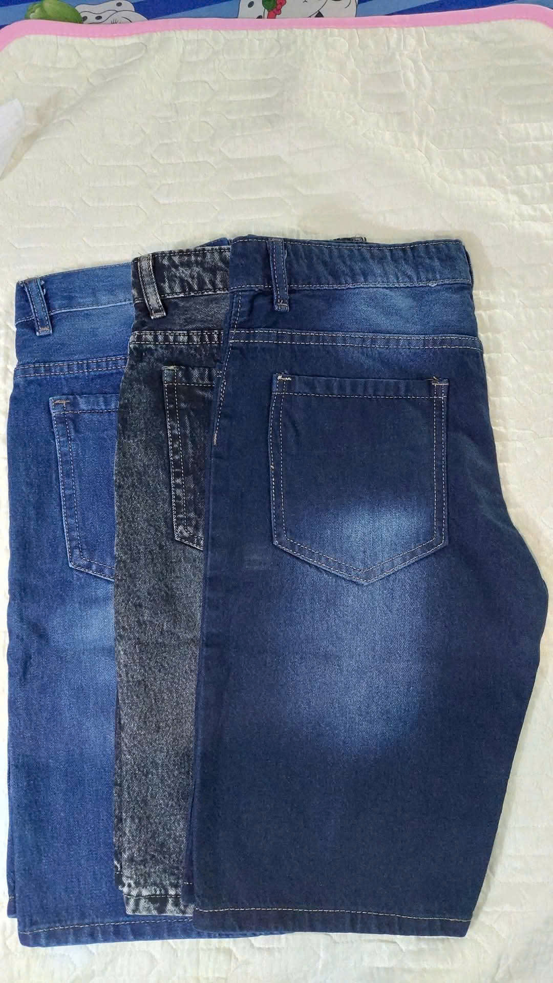 Combo 3 Quần Short Jean Nam Thời Trang - Quần Short Bò Ngắn Nam Cao Cấp, Phong Cách Chuẩn Đẹp