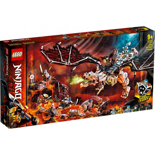 Đồ chơi lắp ráp dành cho trẻ em LEGO NINJAGO Rồng Thần Của Phù Thủy Đầu Lâu 71721