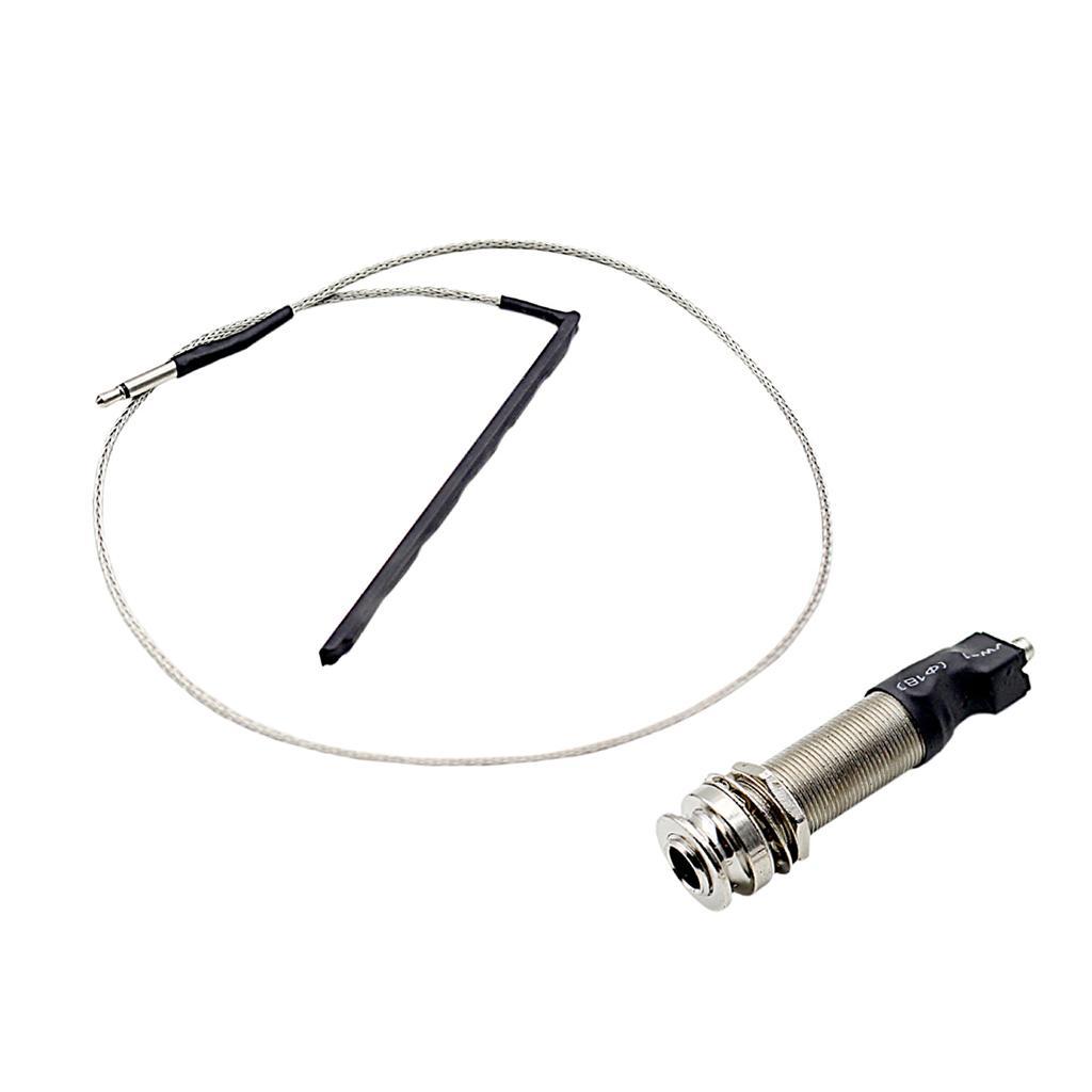 Equalizer Plug Piezo Pickup for Acoustic Guitar Parts Accessory