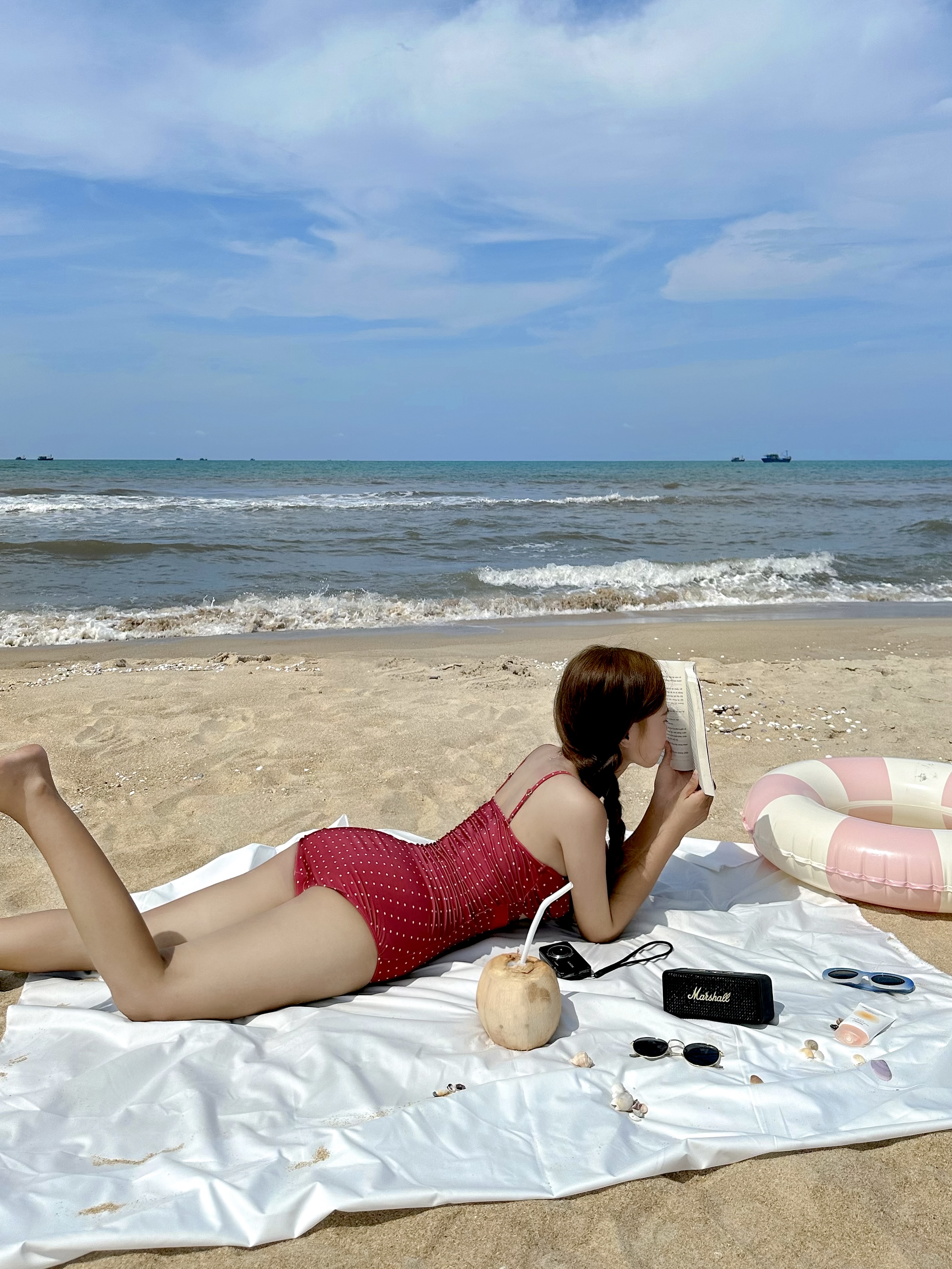 Circle Sassy đồ bơi liền thân monokini SOBIE