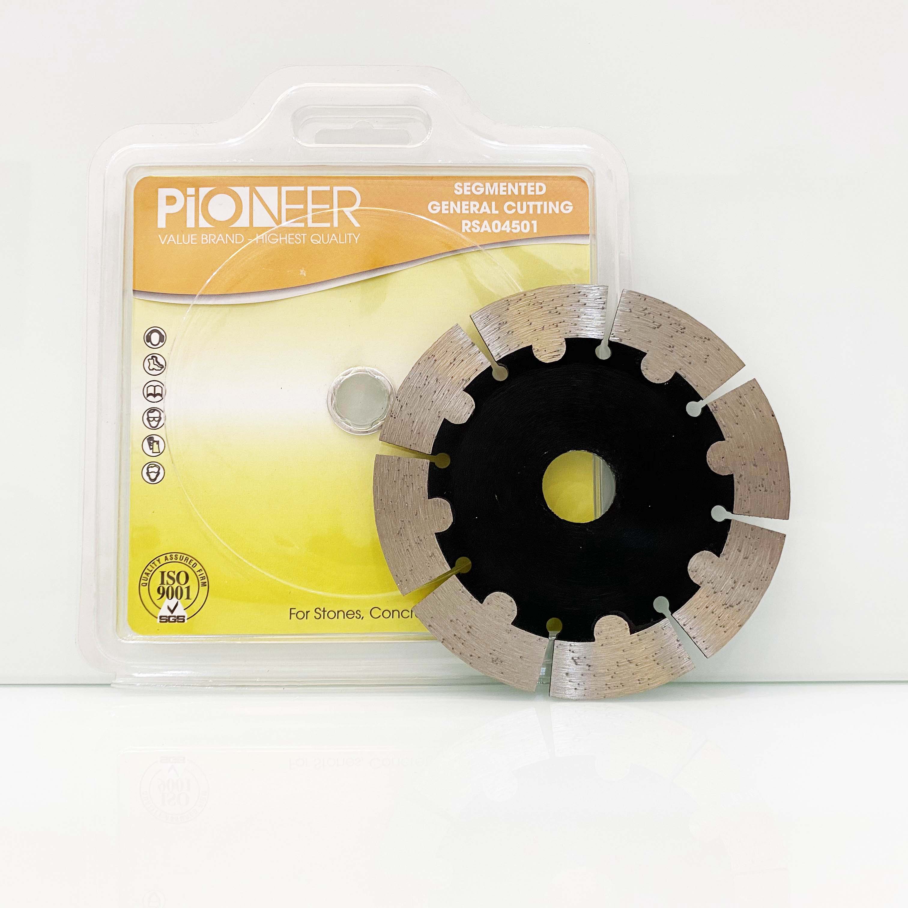 LƯỠI CẮT GẠCH - ĐÁ RSA04501 08 răng đường kính phi Ø 114mm chuyên cắt gạch, đá chất lượng cao chính hãng