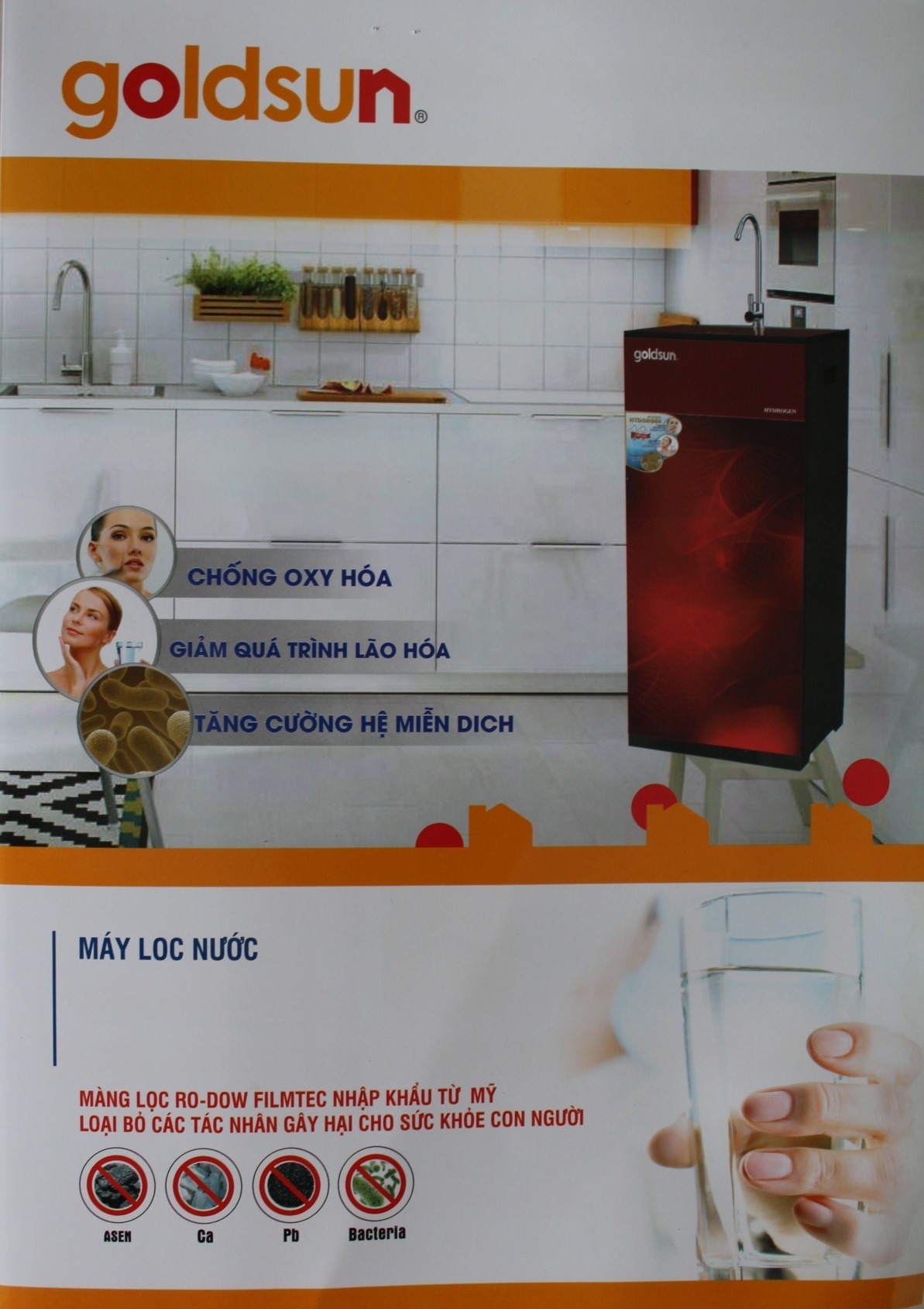MÁY LỌC NƯỚC GOLDSUN FA1601