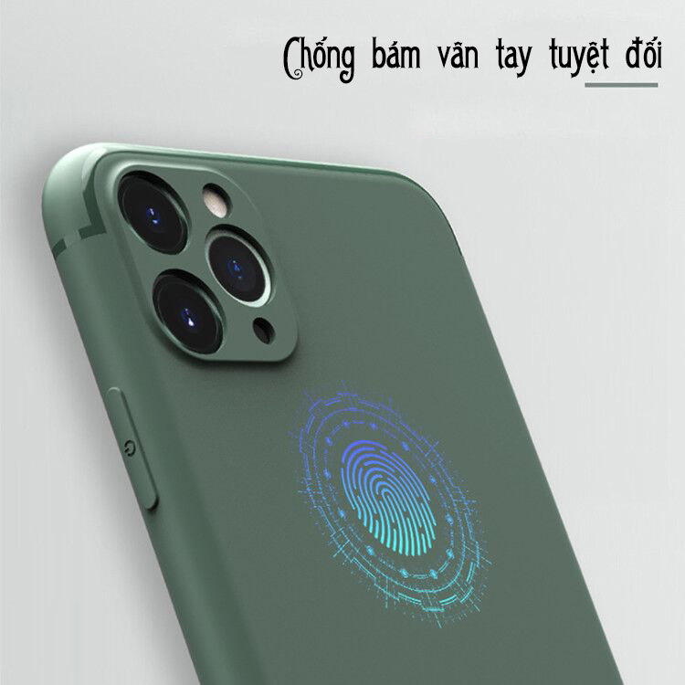 Ốp lưng dẻo chống bụi dành cho iPhone 6 / 6s / 6 Plus / 6s Plus / 7 / 7 Plus / 8 / 8 Plus / X / XR / XS MAX / 11 / 11 Pro / 11 Pro Max / SE 2020 - Hàng chính hãng