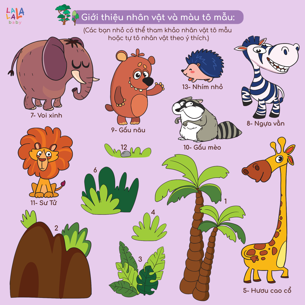 Đồ Chơi Tranh Gỗ Lalala Baby Tô Màu Kèm Màu Nước, Cọ và Truyện Kể I Paint I Play! Cho Bé Từ 3 Tuổi