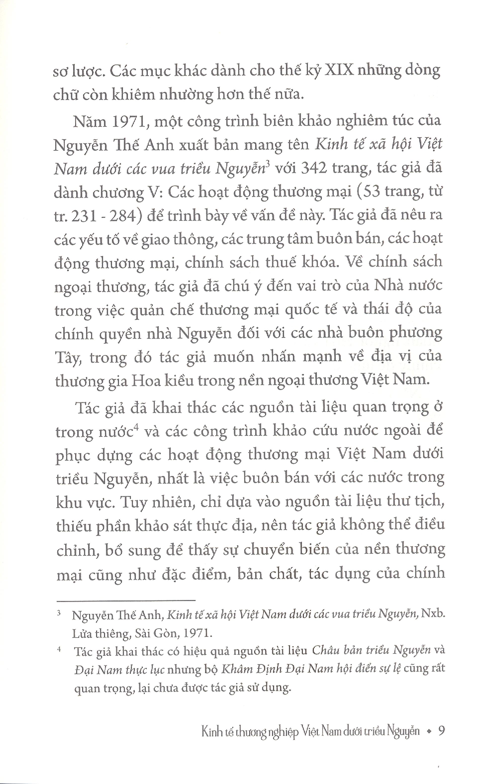 Kinh Tế Thương Nghiệp Việt Nam Dưới Triều Nguyễn