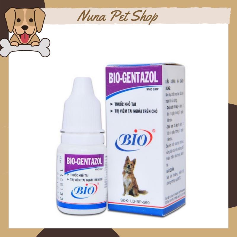 Lọ nhỏ tai Bio-Gentazol cho chó mèo 10ml