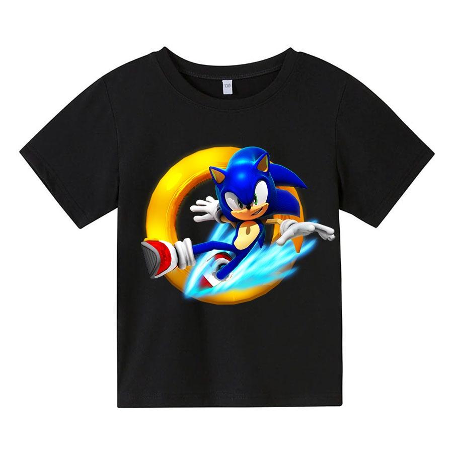 Áo thun trẻ em Sonic 5 Có size người lớn, King Cotton
