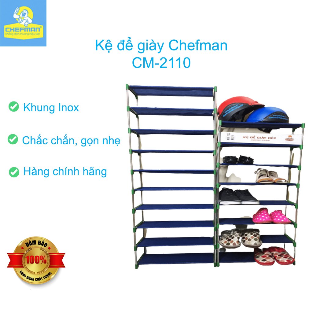 Kệ giày 10 tầng Chefman CM2010