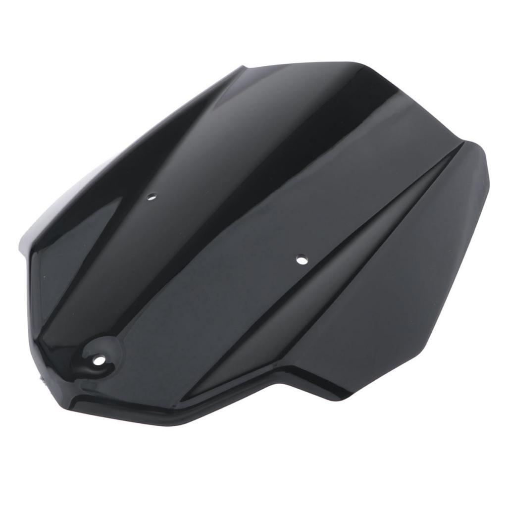 Motorcycle Plastic Windshield Windscreen Wind Shield Screen Protector with Mounting Bracket for Yamaha MT 03 MT-03 MT03 2016-2017