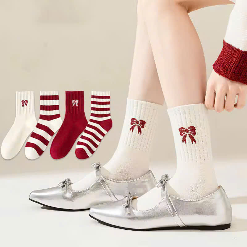 TẤT VỚ ĐỎ NAM NỮ THỜI TRANG SIÊU XINH DỄ THƯƠNG DÀNH CHO NỮ