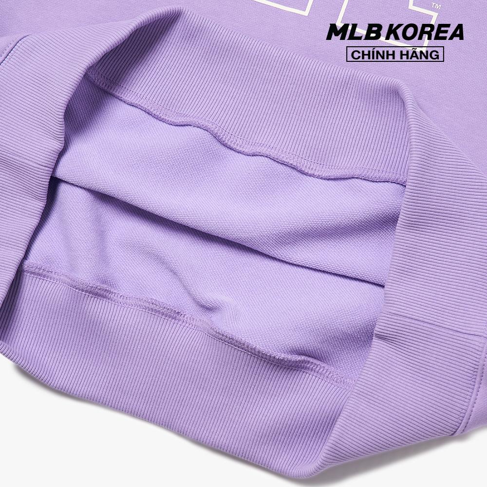 MLB - Áo hoodie phối mũ Basic Big Logo Wapen 3AHDB0214