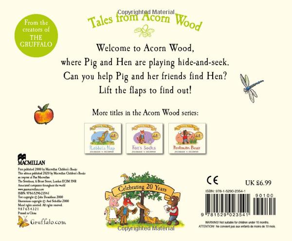 Hide-and-Seek Pig: 20th Anniversary Edition (Tales From Acorn Wood)