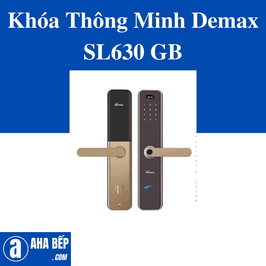 Khóa Thông Minh Demax SL630 GB. Hàng Chính Hãng