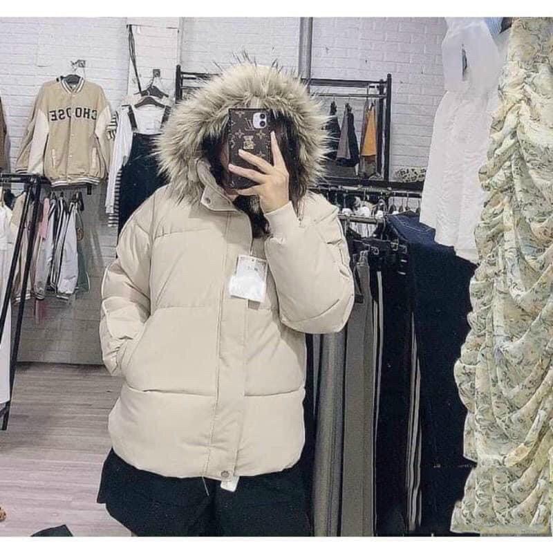 Áo Khoác Phao Nữ Ulzzang Hàn Quốc