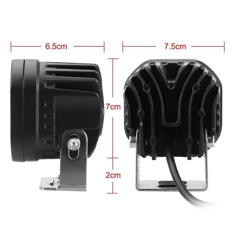 Đèn L4X Trợ Sáng Xe Máy ZTUN Siêu Sáng – Loại Tốt, Gắn Được Nhiều Dòng Xe, Bền Đẹp , đèn ốp trần