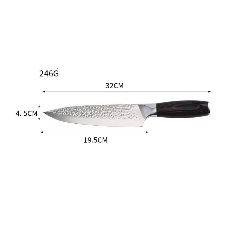 DAO BẾP NHẬT BẢN GYUTO THÉP DAMASCUS MÃ B1DT119