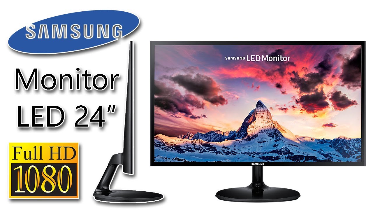 Màn Hình Samsung LS24F354FHEXXV 24inch FullHD 5ms 60Hz FreeSync PLS - Hàng Chính Hãng