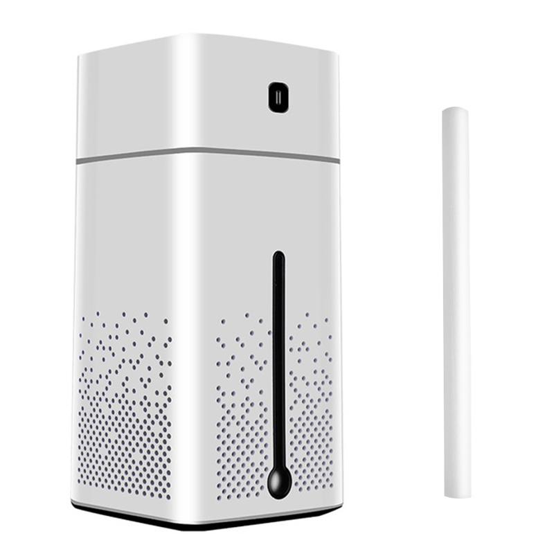 1000ML Máy Tạo Độ Ẩm Không Khí Siêu Âm Làm Thơm Phòng Khuếch Tán Công Suất Lớn Êm Đèn LED Ban Đêm USB Thoáng Mát Sương Làm Cho Nhà Văn Phòng