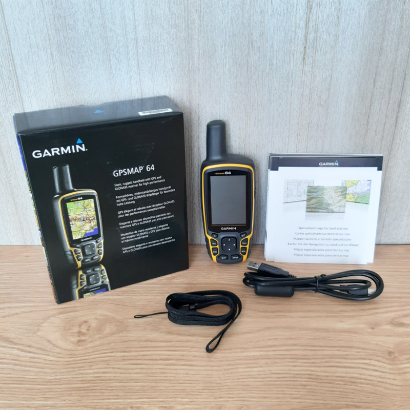 Máy định vị GPS cầm tay Garmin GPSMAP 64 - Chính hãng Garmin
