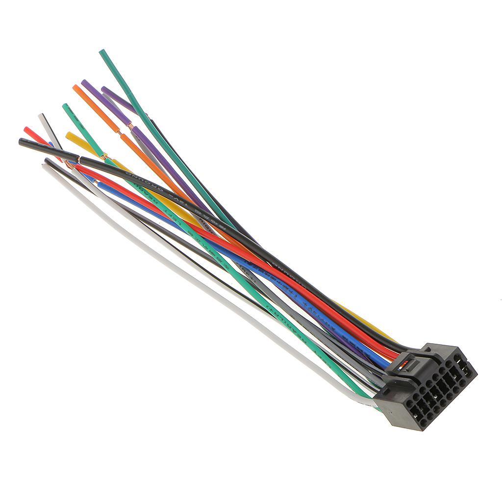 Kenwood CD Player Radio Stereo Install Car Wiring Harness Cable Plug