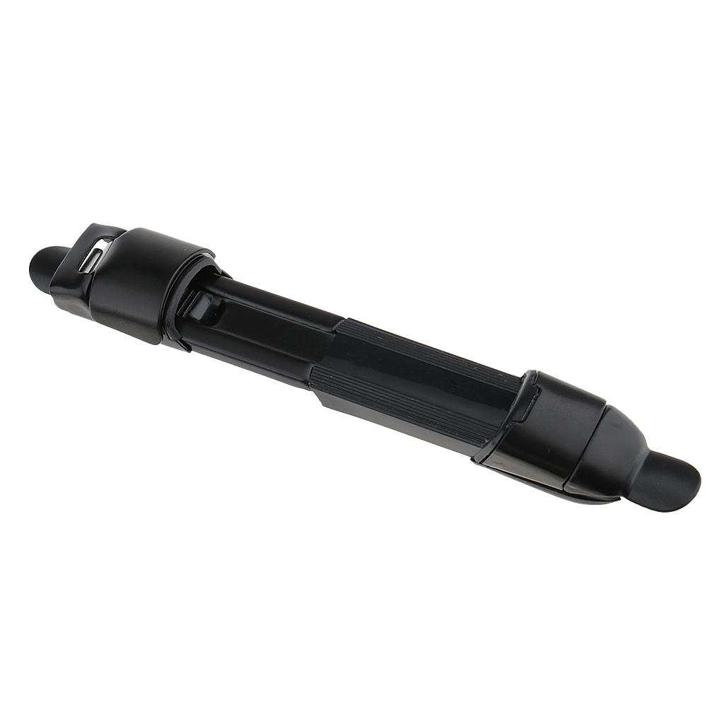 Stainless Steel Spinning Reel Mount Anchor Fishing Reel Seat Pole Fitted Deck, Black