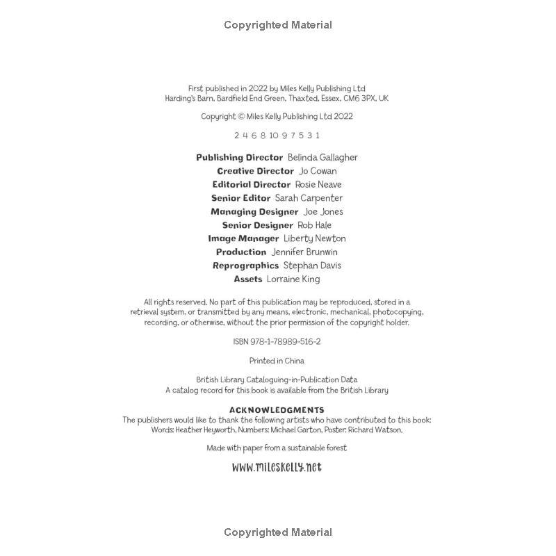 Sách ngoại văn: First Words And Numbers