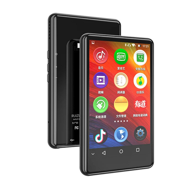 Model 2023 RUIZU H6 Android 5.1 Tích Hợp Sẵn CHPlay Kết Nối WiFi, Bluetooth 5.0 MP4 Player Bluetooth 5.0 Màn Hình Rộng - Hàng Chính Hãng