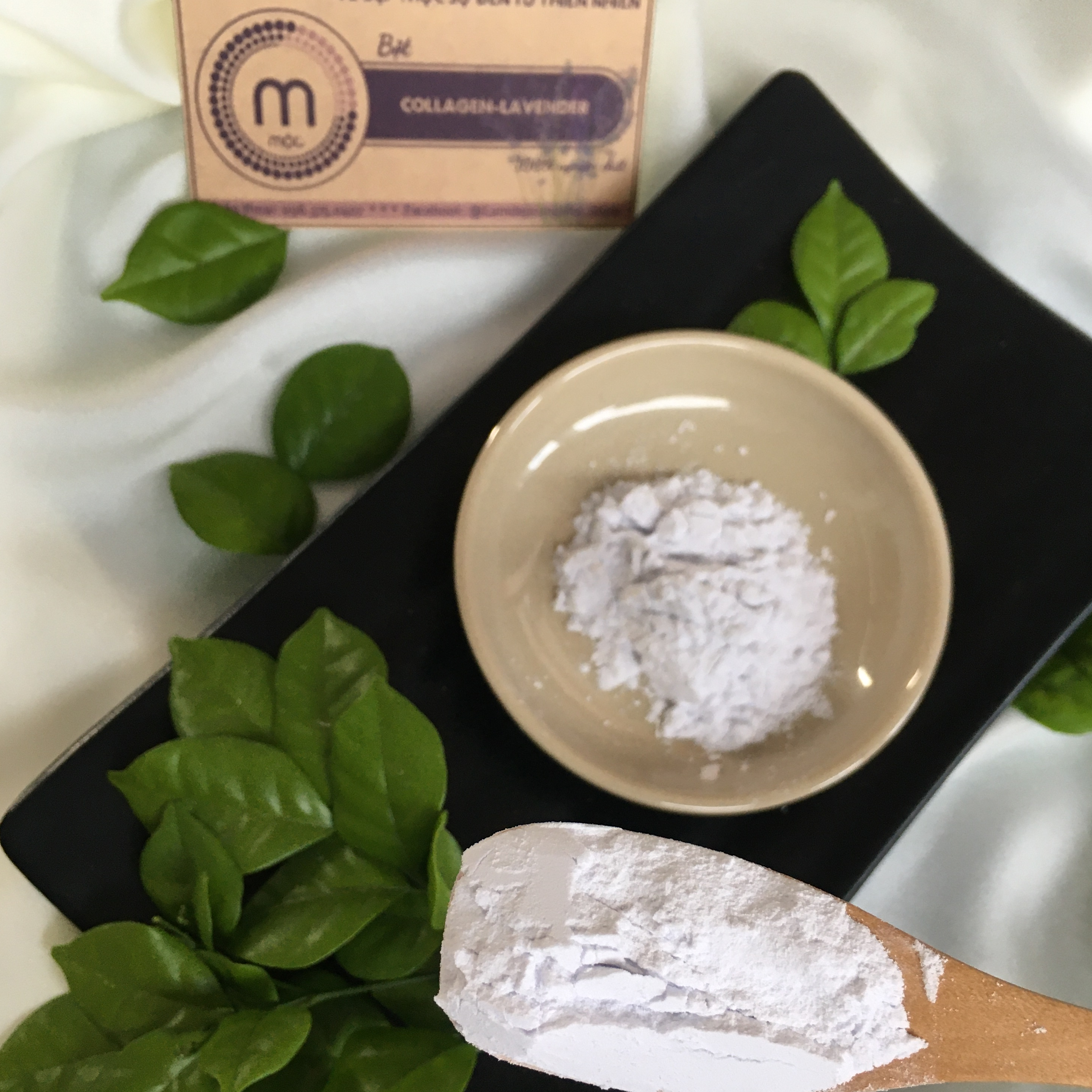 Bột Collagen Lavender đắp mặt nguyên chất từ thiên nhiên 100ml handmade