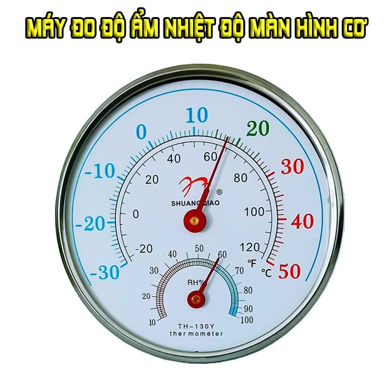 Máy đo độ ẩm nhiệt độ màn hình cơ TH130Y