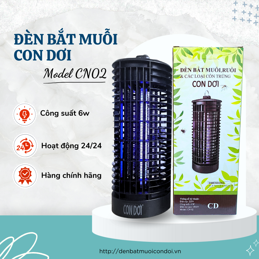 Đèn Diệt Muỗi Con Dơi