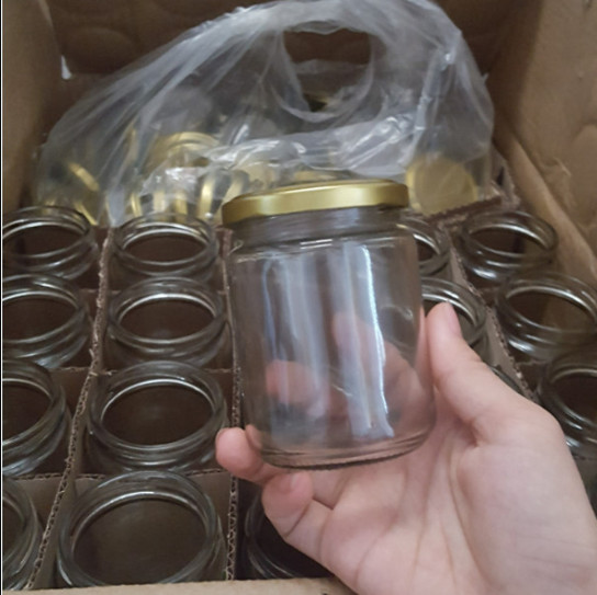 Hũ Thủy Tinh 220ml nắp Thiết