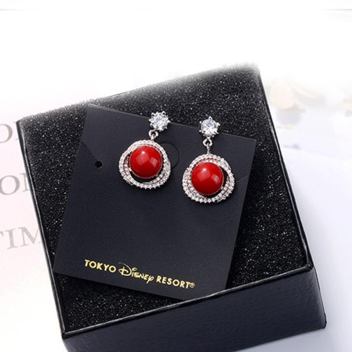 Bông tai ngọc viền đá sang trọng BHBT359