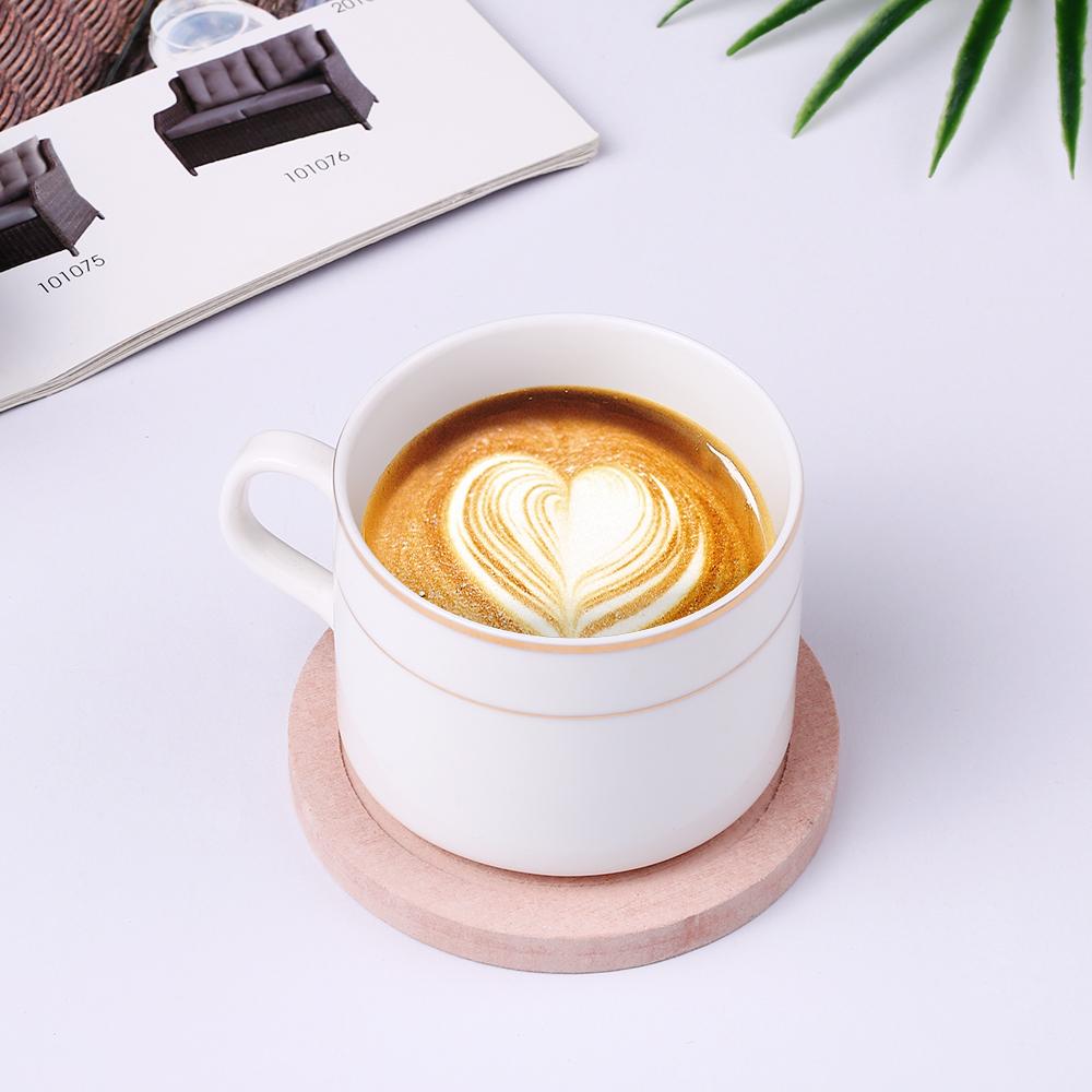 Đế lót cốc uống nước bằng đất cát tảo hút thấm nước không mùi chống trượt