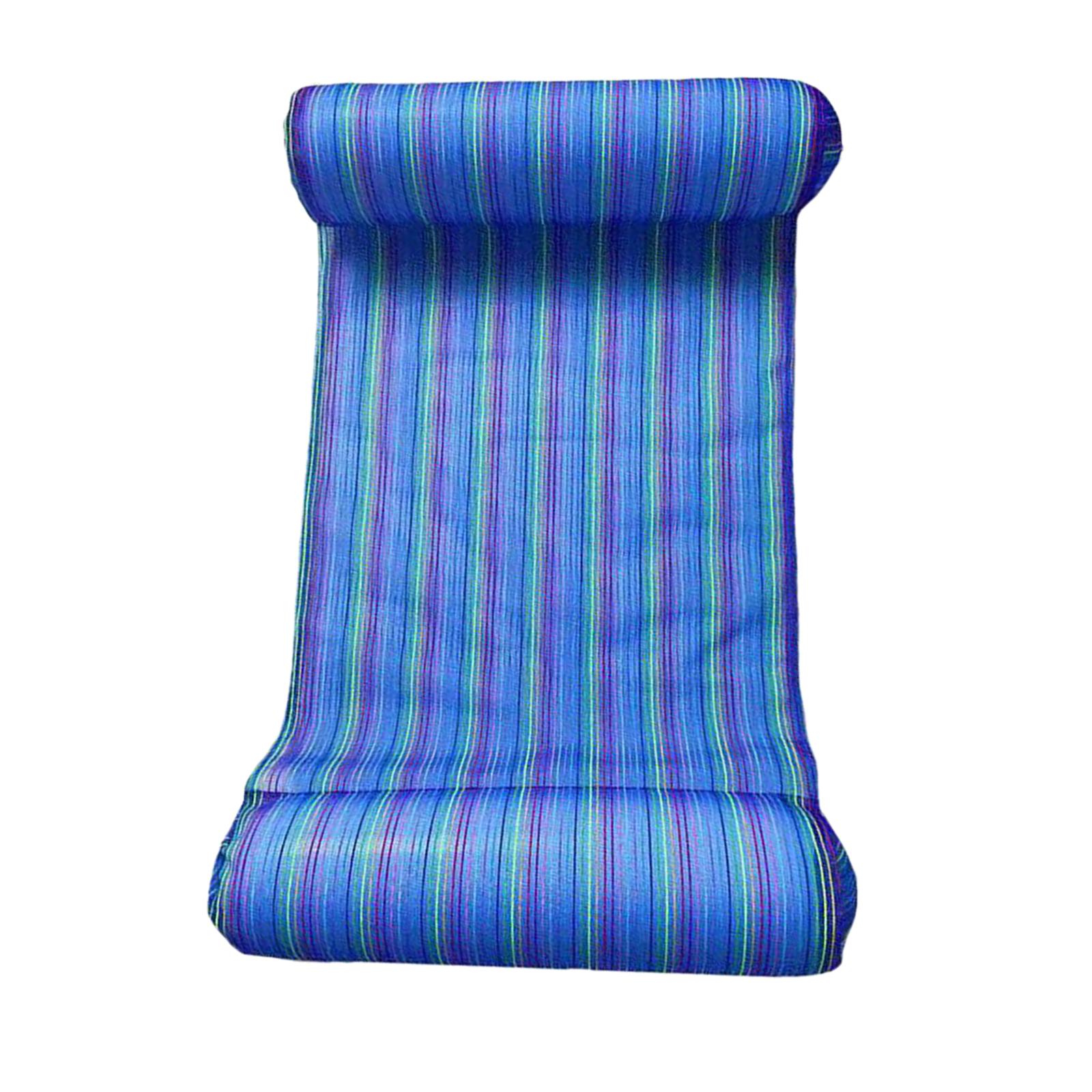 Water Hammock Pool Floating Chair Party Travel Lounge Bed Fun Toy Blue
