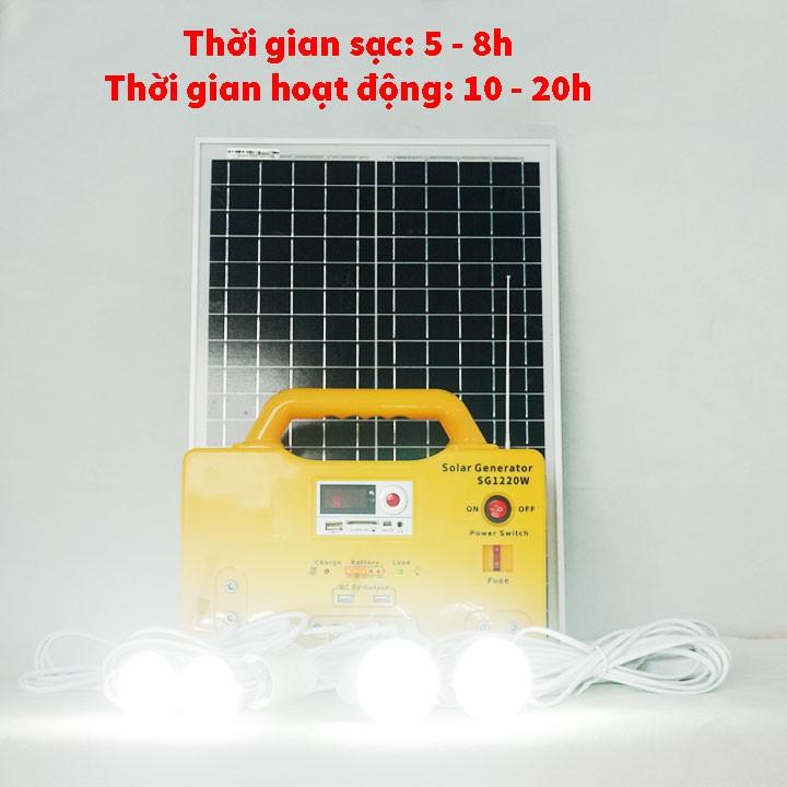 Máy phát điện năng lượng mặt trời mini cao cấp X1220W