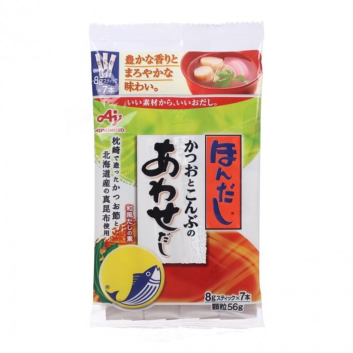 Hạt nêm cho bé ăn dặm Ajinomoto/Dashi Nhật Bản vị rong biển, cá ngừ, sò điệp, thịt viên rau củ, tảo bẹ