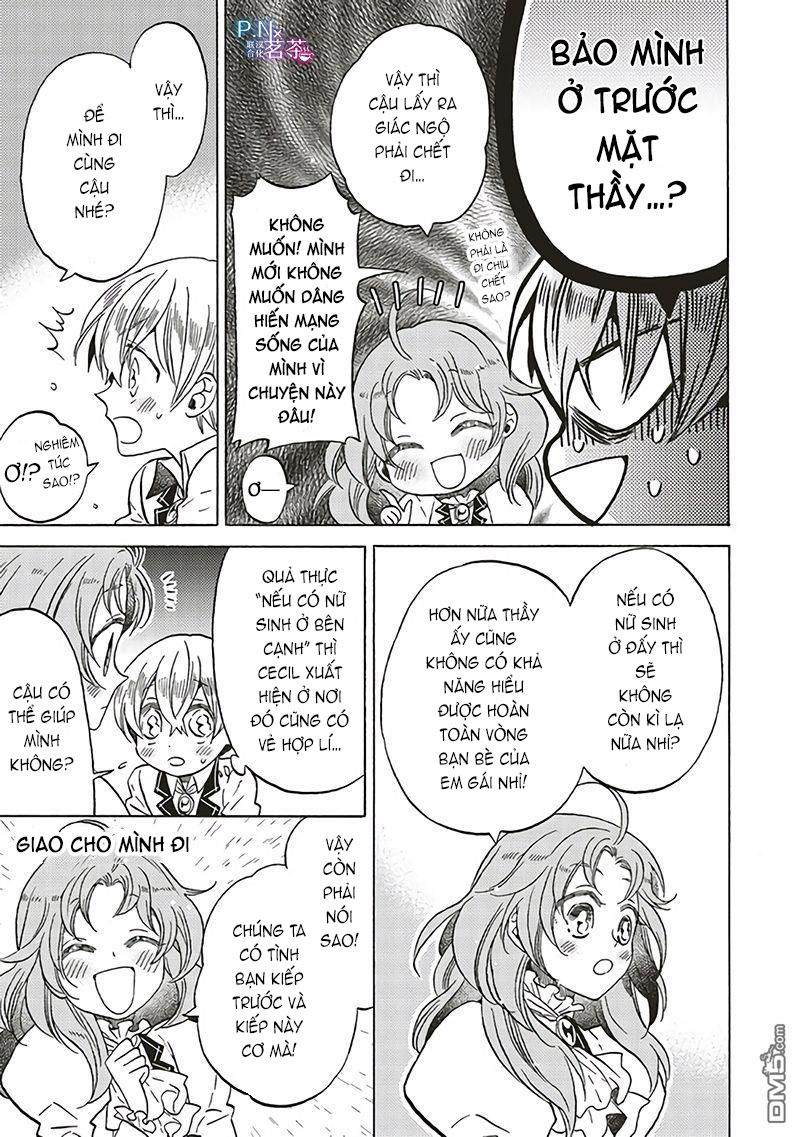 kẻ phản diện, cecilia silvie, không muốn chết, thế nên cô đã cải nam trang chapter 14.2 17