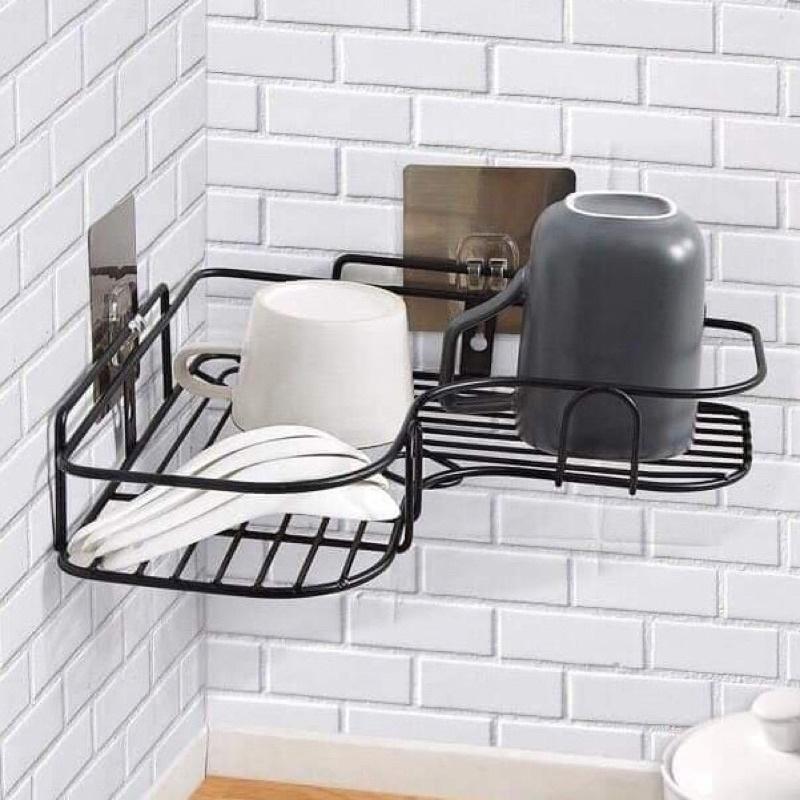 Kệ Góc Đựng Đồ Nhà Tắm Dán Tường , Kệ Nhà Tắm Dán Tường
