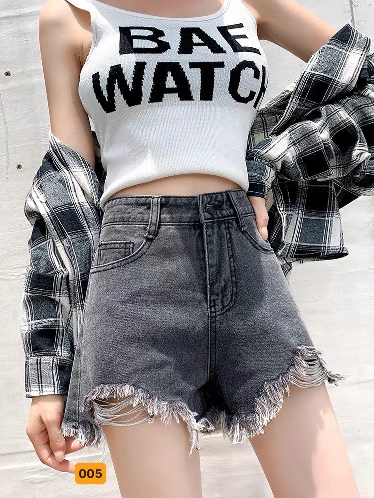 Quần Short Jean Nữ Co Giãn Thương Hiệu Chandi, Quần Sọt Nữ Cao Cấp Mẫu Mới Hot Trend Mẫu MS005