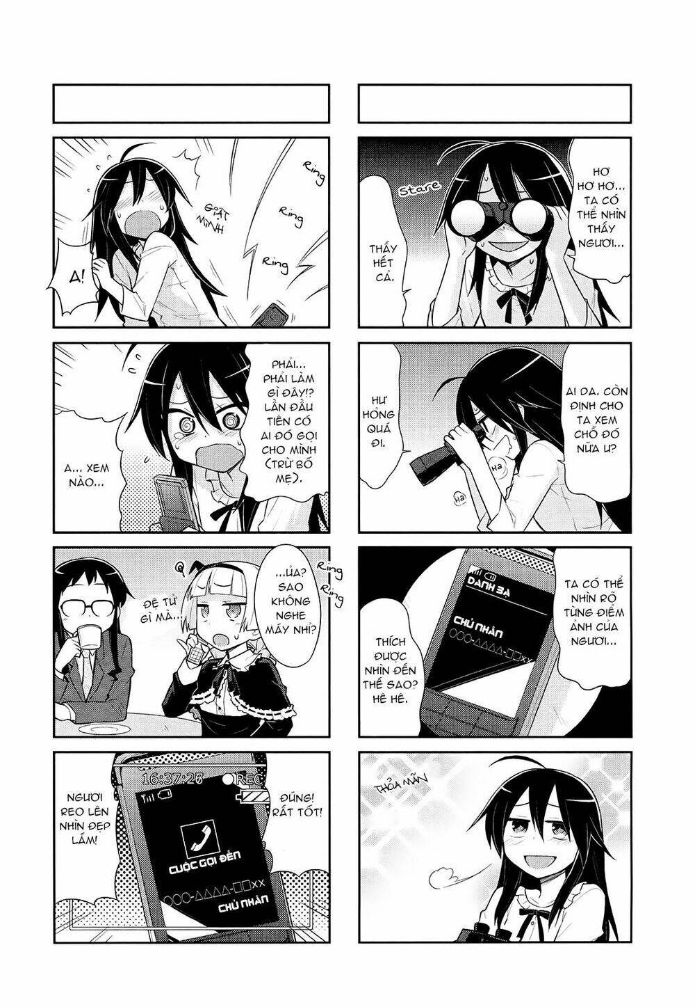 majyo to houki to kurobuchi megane chapter 10 4