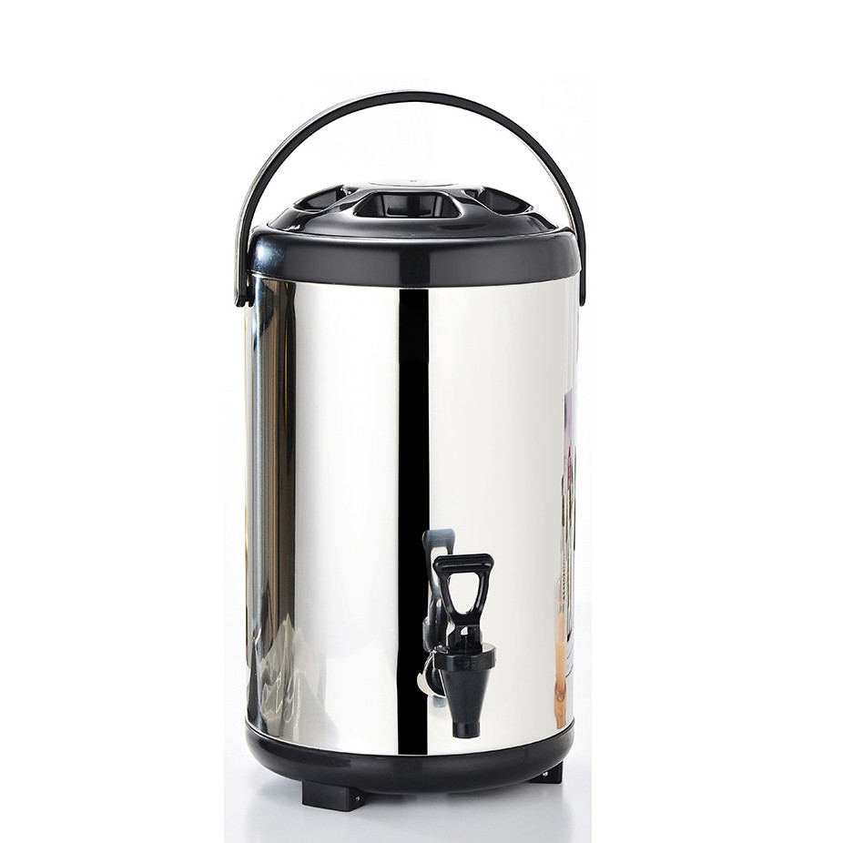 Bình Ủ Trà Giữ Nhiệt Inox 304 Có Vòi Bấm Nước- Dung Tích 8-12 L - Hàng Loại 1- Chính Hãng MINIIN