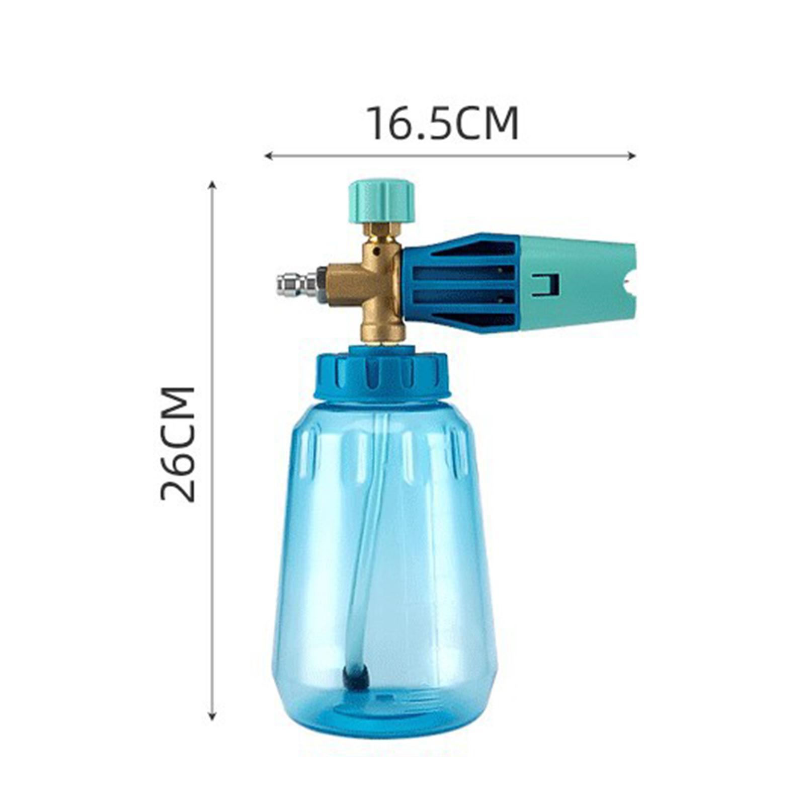 Handheld Garden Watering Pump Foam Sprayer Light Blue